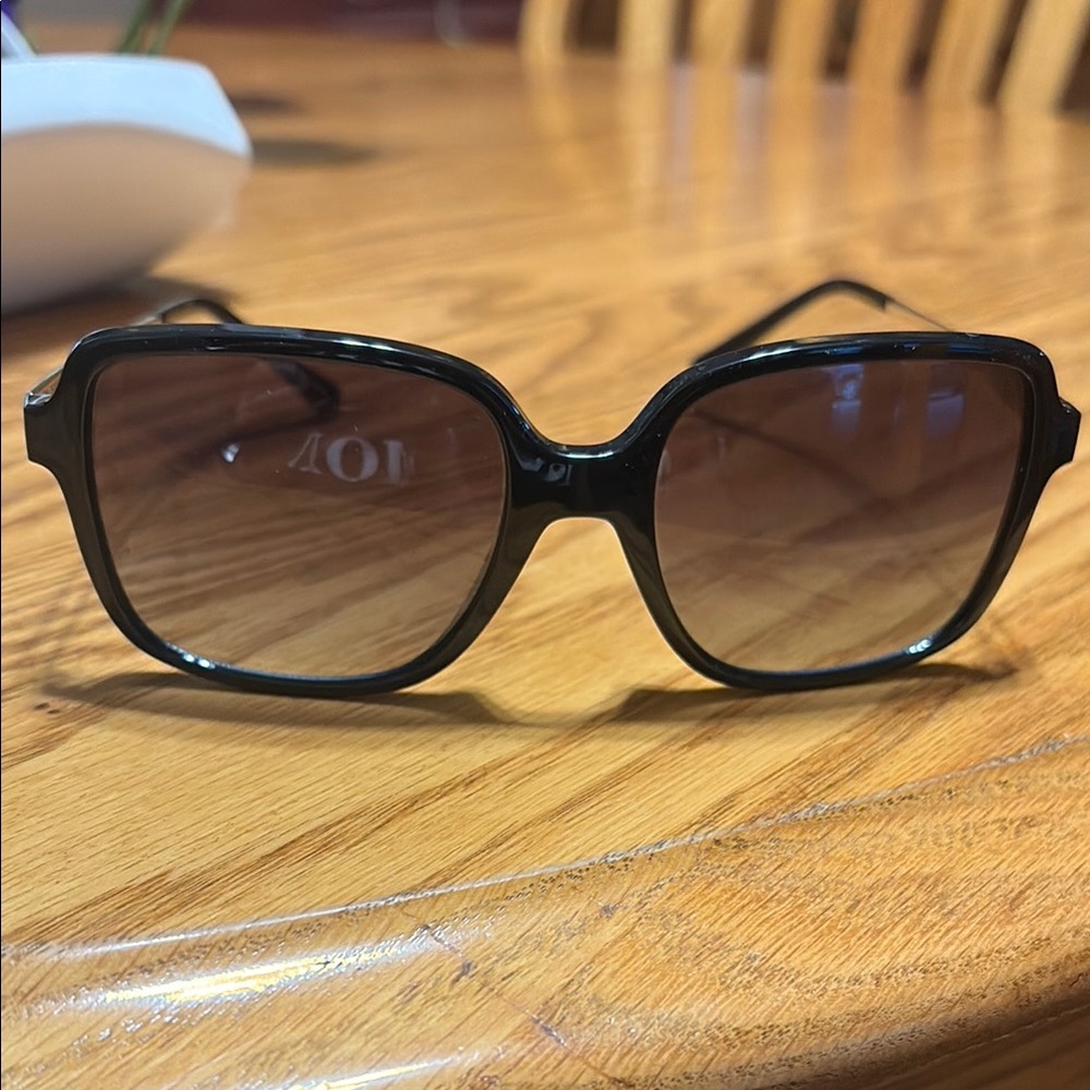Michael Kors Black Frames with Gold Accents Sunglasses